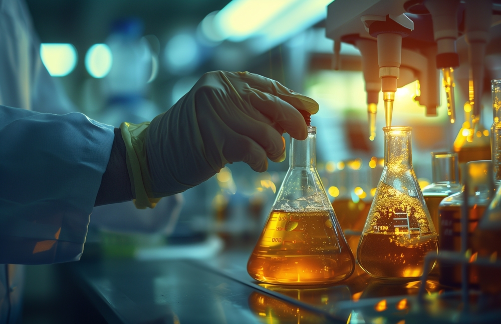 chemical glassware and lab equipment